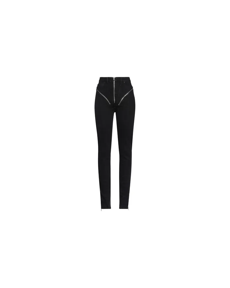 Thierry Mugler HOSEN & RÖCKE - Jeanshosenauf YOOX.COM Schwarz
