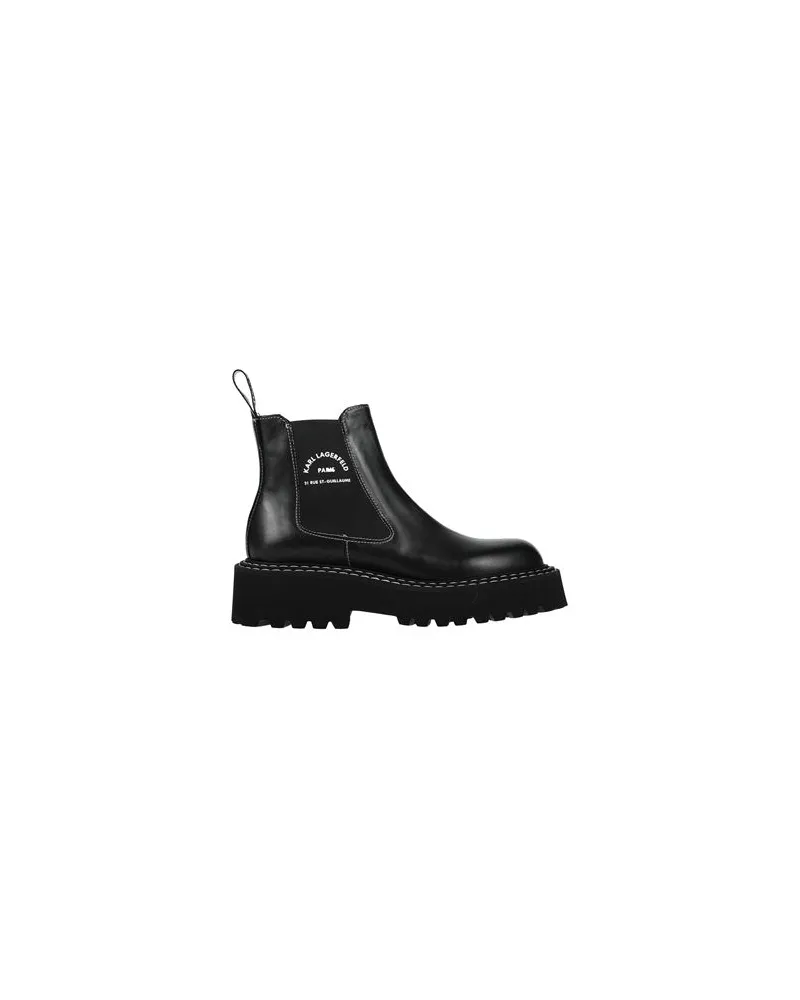Karl Lagerfeld PATROL II GORE BOOT SHINE   - SCHUHE - Stiefelettenauf YOOX.COM Schwarz