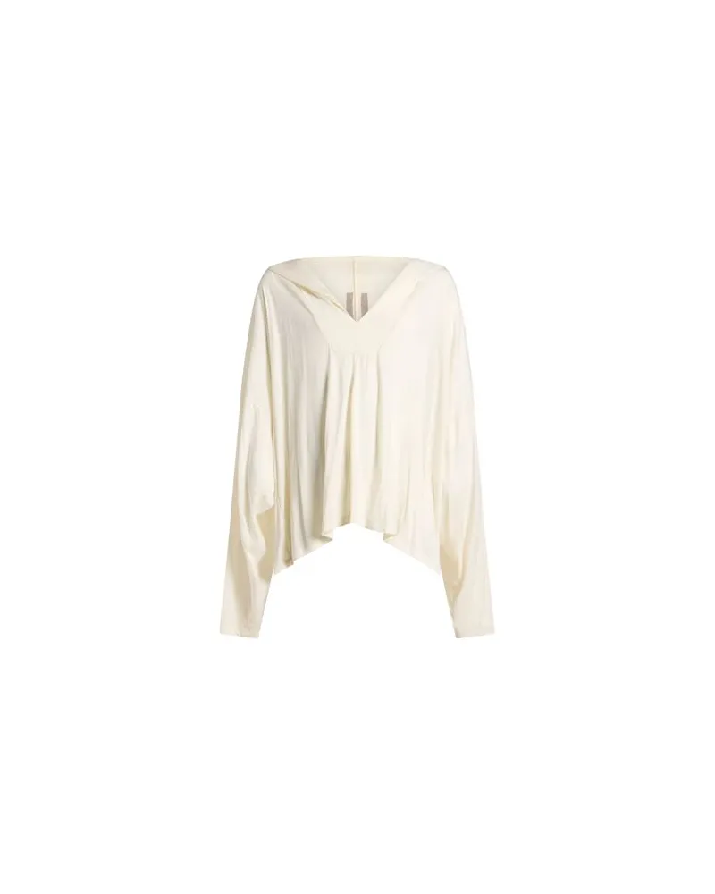 Rick Owens TOPS - T-shirtsauf YOOX.COM Cremeweiß