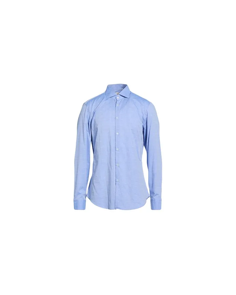 MICHAEL COAL TOPS - Hemdenauf YOOX.COM Hellblau