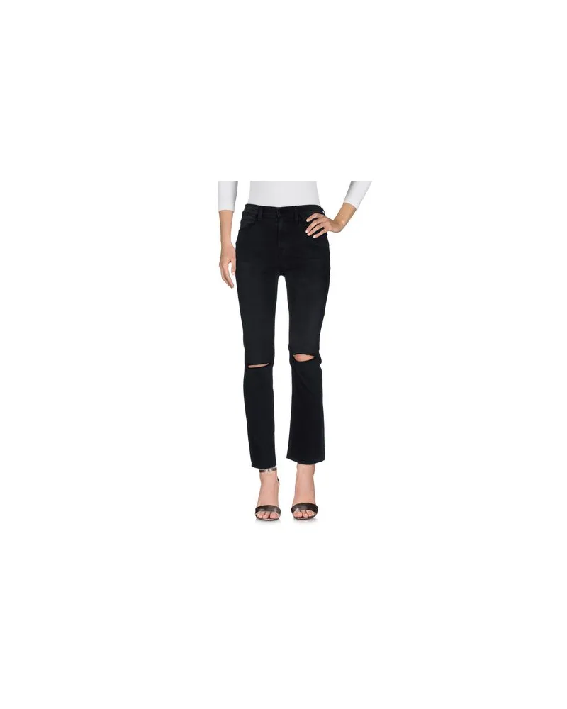 Frame Denim HOSEN & RÖCKE - Jeanshosenauf YOOX.COM Schwarz