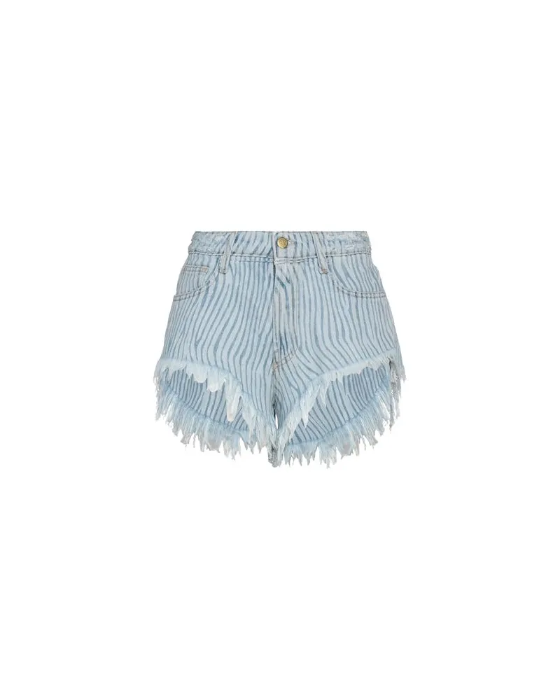 DIMORA HOSEN & RÖCKE - Jeansshortsauf YOOX.COM Blau