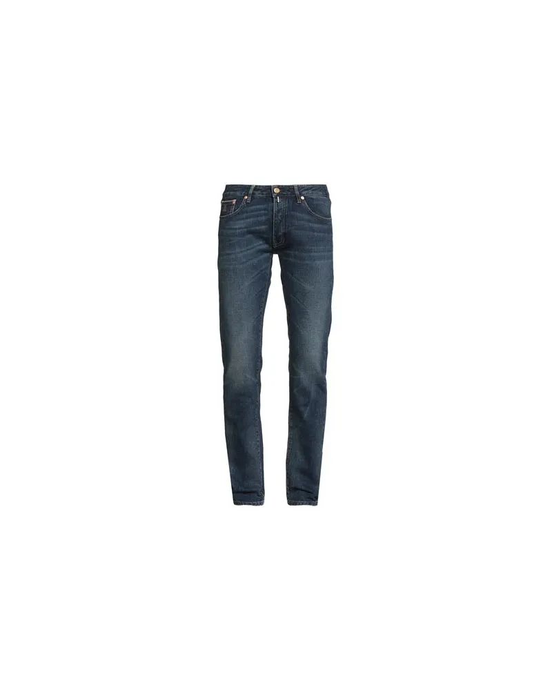 MOORER HOSEN & RÖCKE - Jeanshosenauf YOOX.COM Blau