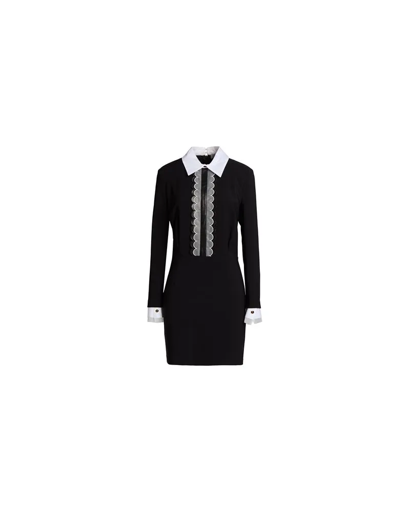 Elisabetta Franchi KLEIDER - Mini-Kleiderauf YOOX.COM Schwarz