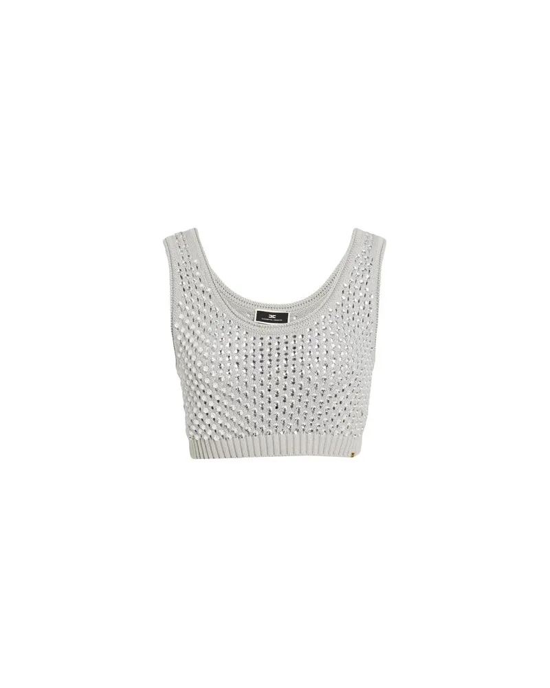 Elisabetta Franchi STRICKWAREN - Pulloverauf YOOX.COM Grau