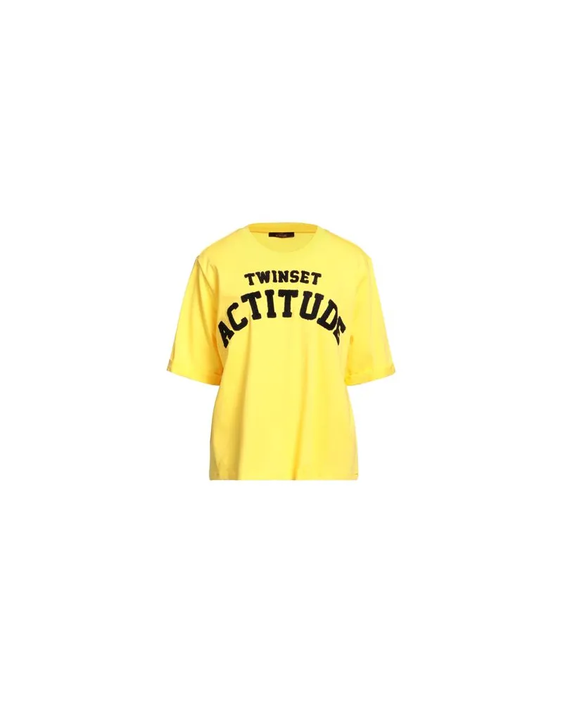 Actitude by Twinset TOPS - T-shirtsauf YOOX.COM Gelb