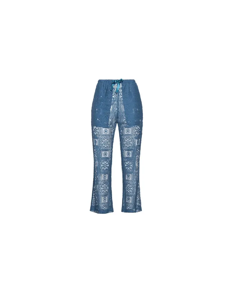 NEEDLES HOSEN & RÖCKE - Hosenauf YOOX.COM Taubenblau