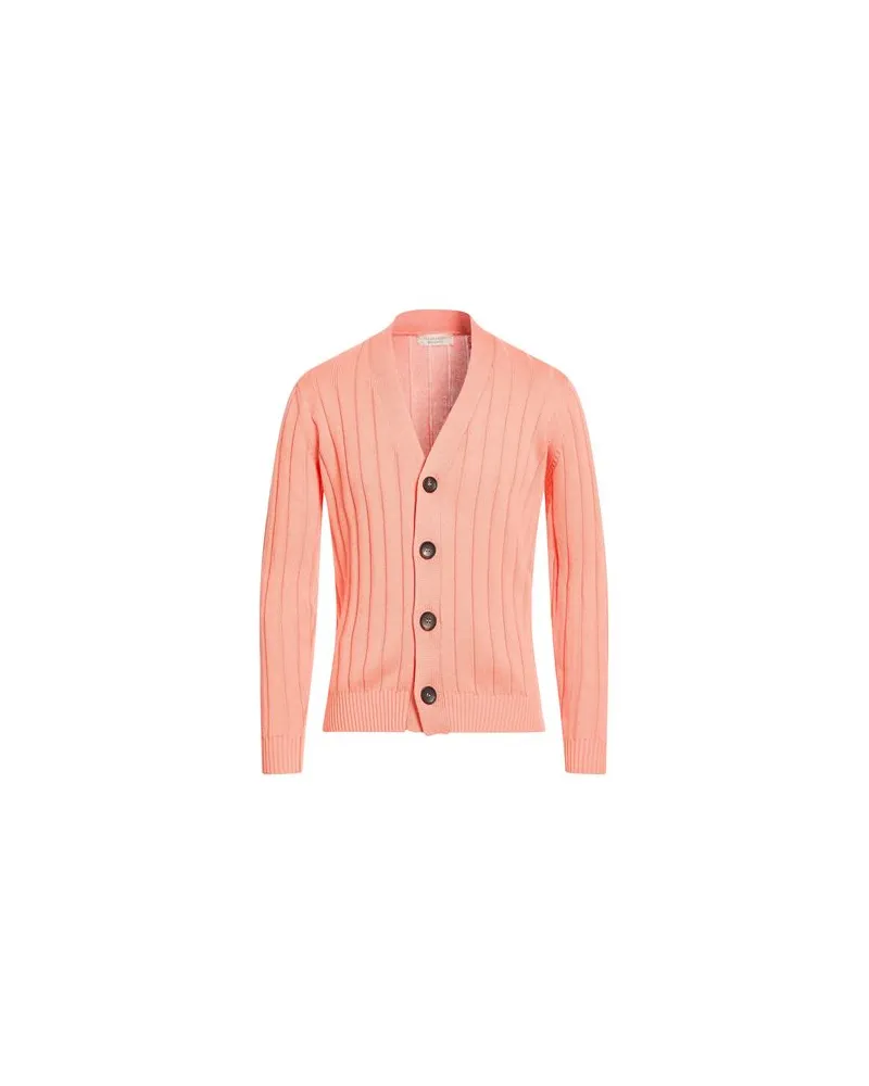 Filippo de Laurentiis STRICKWAREN - Strickjackenauf YOOX.COM Lachs