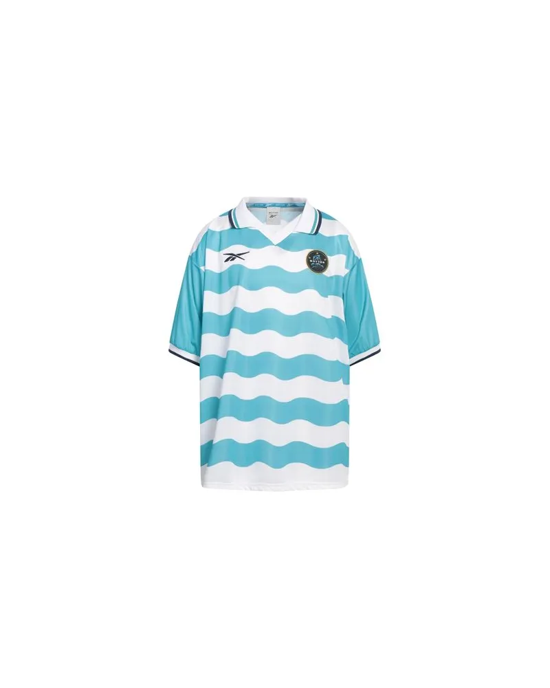 Reebok BOTTER X 	 - TOPS - Poloshirtsauf YOOX.COM Tūrkis