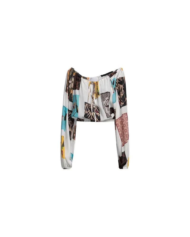 Erika Cavallini TOPS - Topsauf YOOX.COM Weiß
