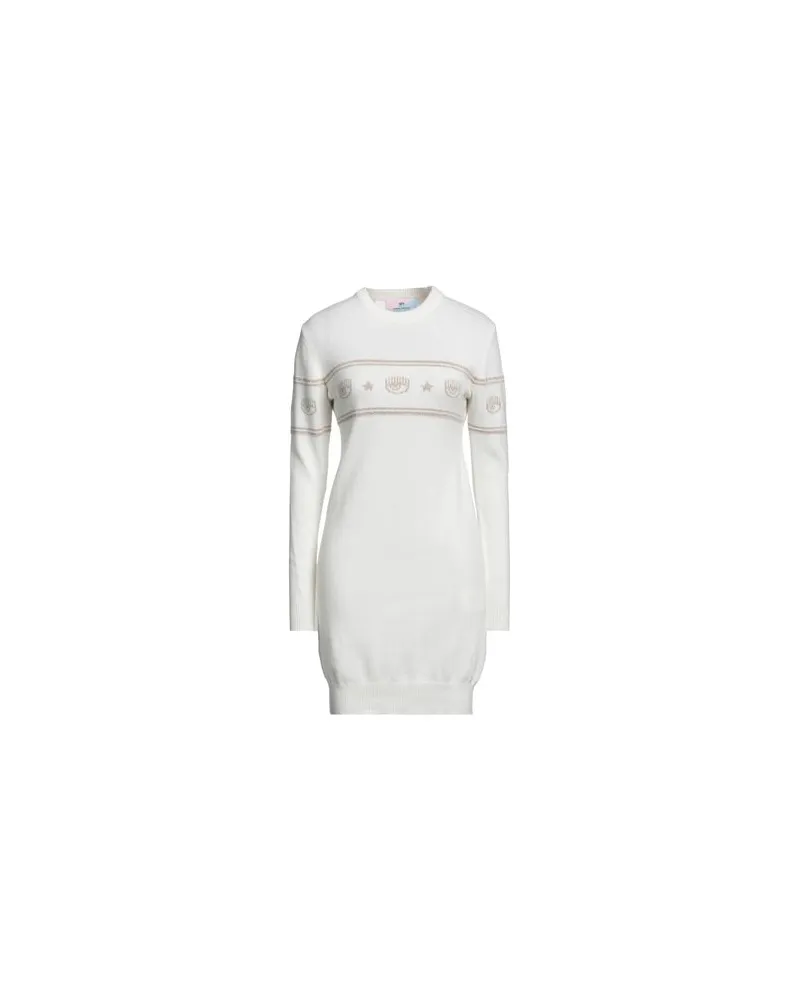 Chiara Ferragni KLEIDER - Mini-Kleiderauf YOOX.COM Weiß