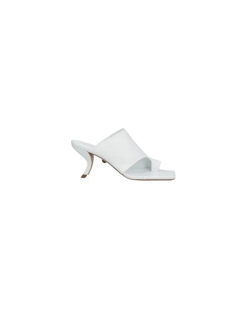 Ilio Smeraldo SCHUHE - Zehentrennerauf YOOX.COM Weiß