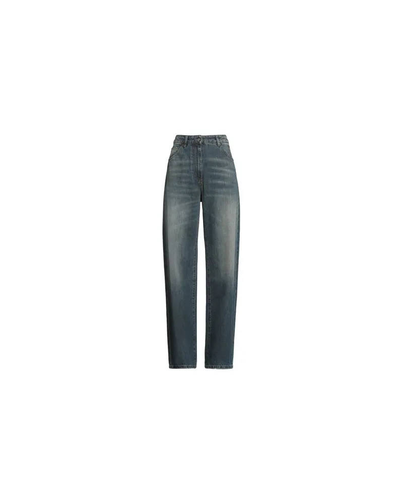 MSGM HOSEN & RÖCKE - Jeanshosenauf YOOX.COM Blau