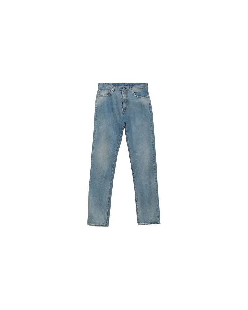 Maison Margiela HOSEN & RÖCKE - Jeanshosenauf YOOX.COM Blau