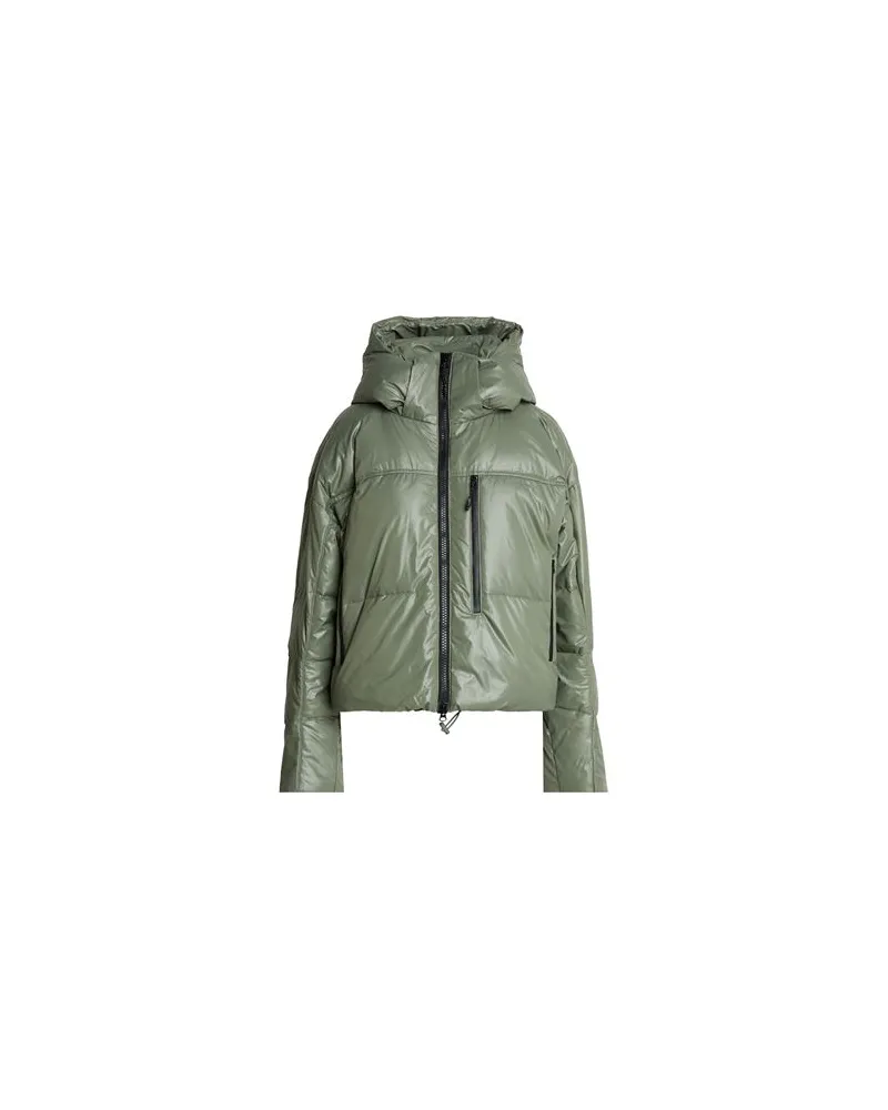 adidas JACKEN & MÄNTEL - Pufferjacken & Daunenjackenauf YOOX.COM Militärgrün