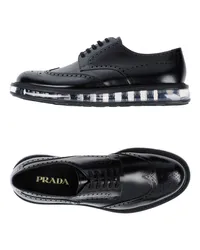 Prada Schnürschuh Schwarz