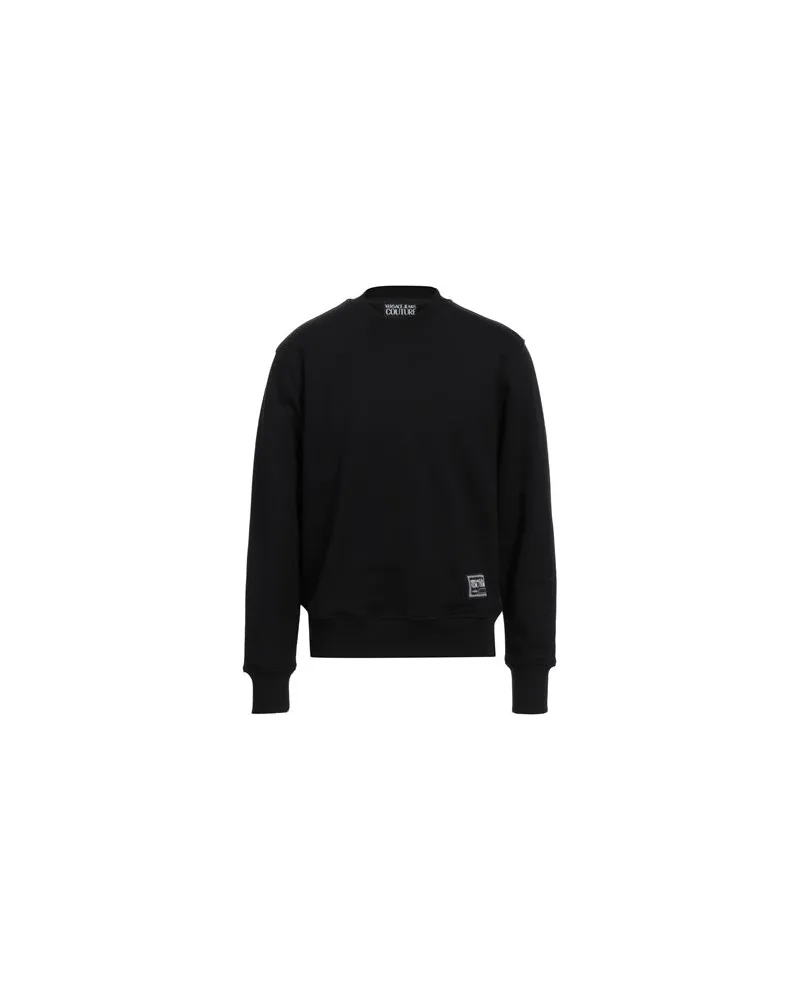 Versace Jeans TOPS - Sweatshirtsauf YOOX.COM Schwarz