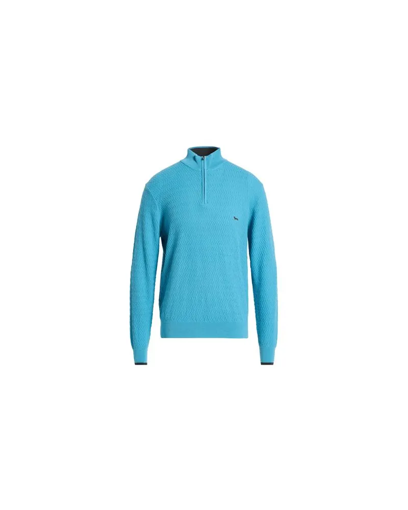 Harmont & Blaine STRICKWAREN - Pulloverauf YOOX.COM Azurblau