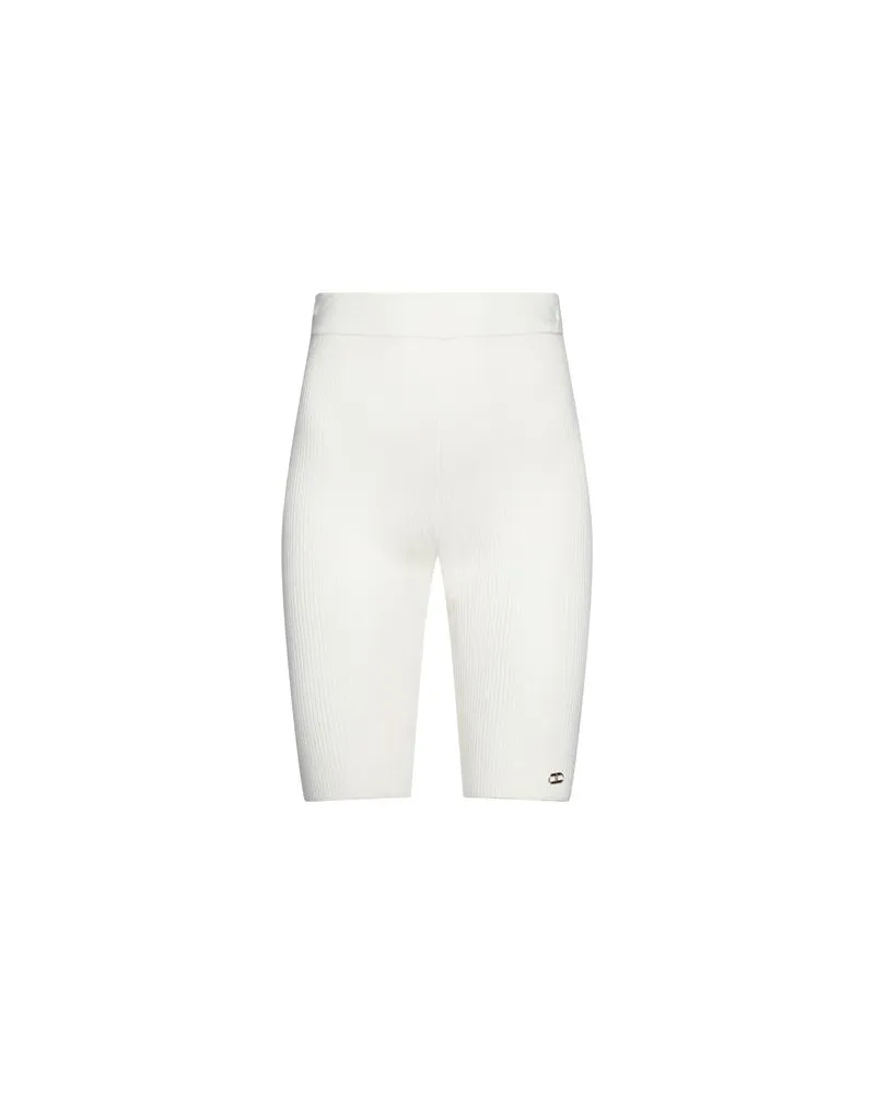 Elisabetta Franchi HOSEN & RÖCKE - Shorts & Bermudashortsauf YOOX.COM Elfenbein