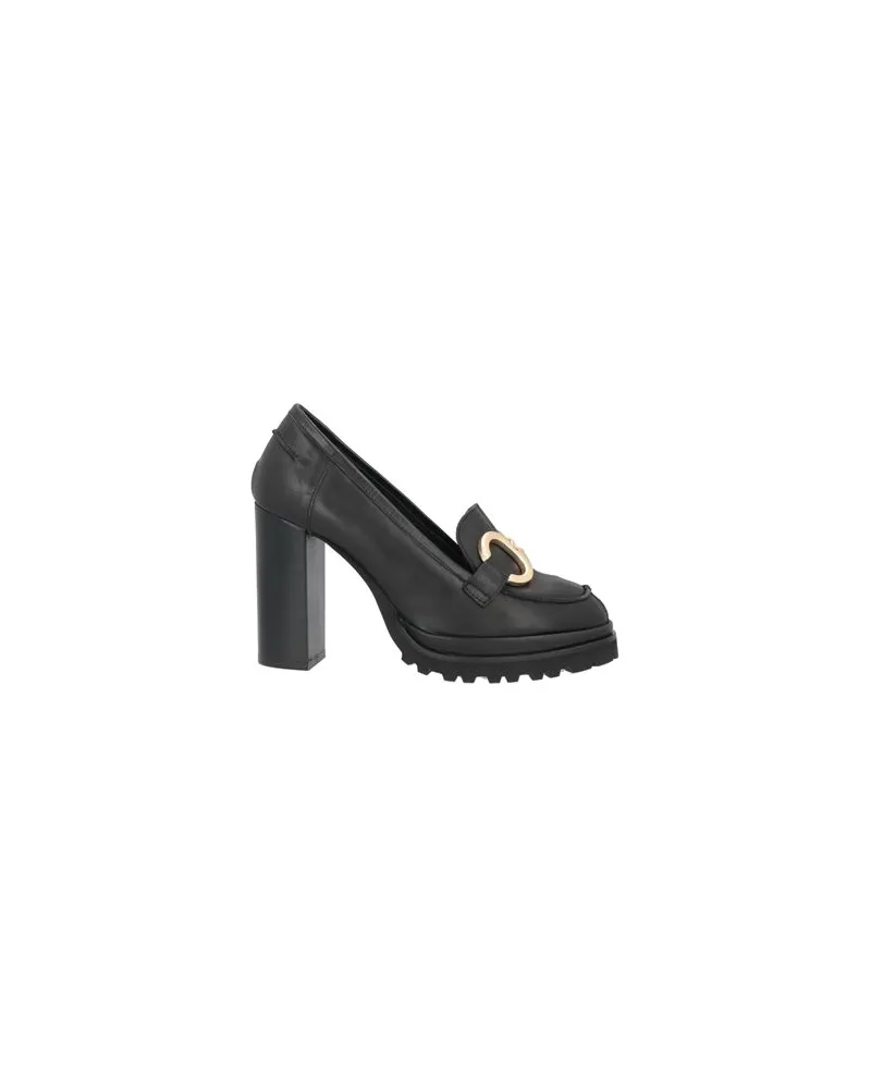 ELVIO ZANON SCHUHE - Mokassinsauf YOOX.COM Schwarz