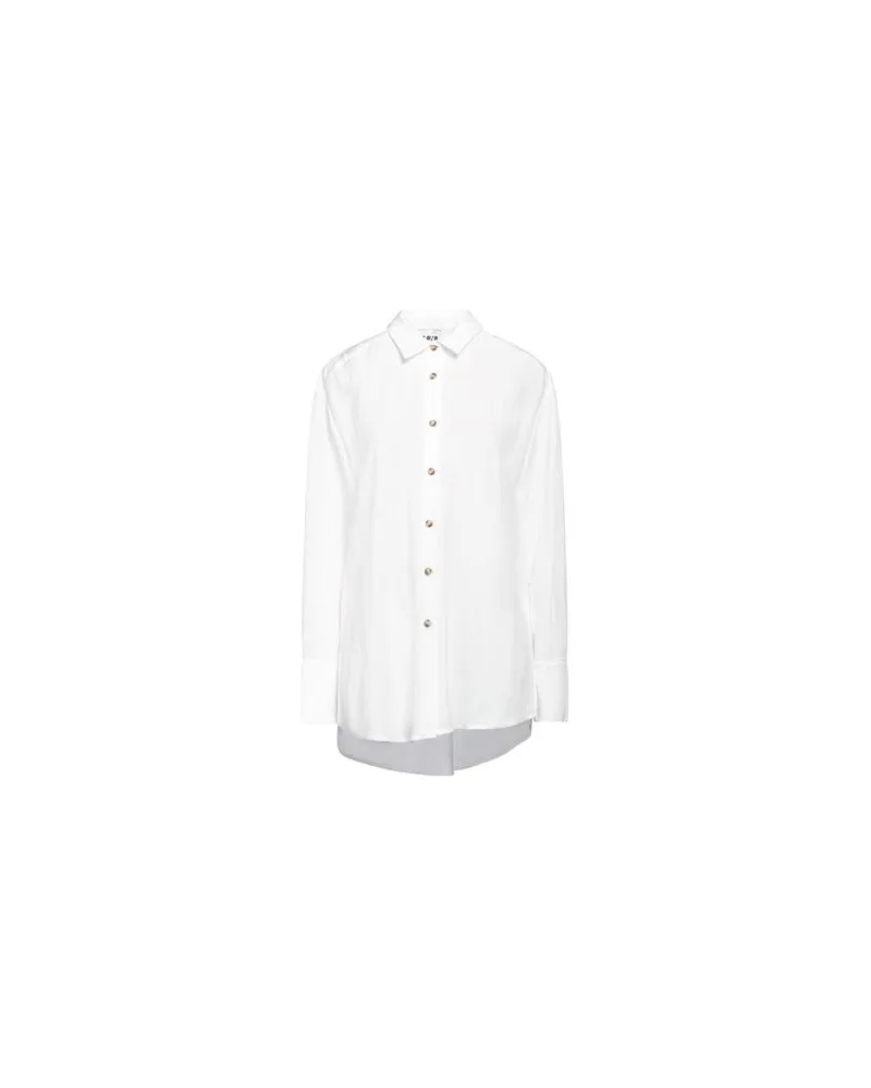 BERNA TOPS - Hemdenauf YOOX.COM Weiß
