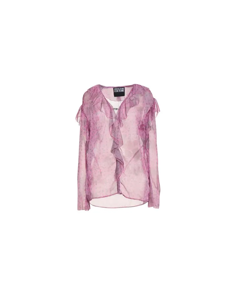 Versace Jeans TOPS - Hemdenauf YOOX.COM Malve