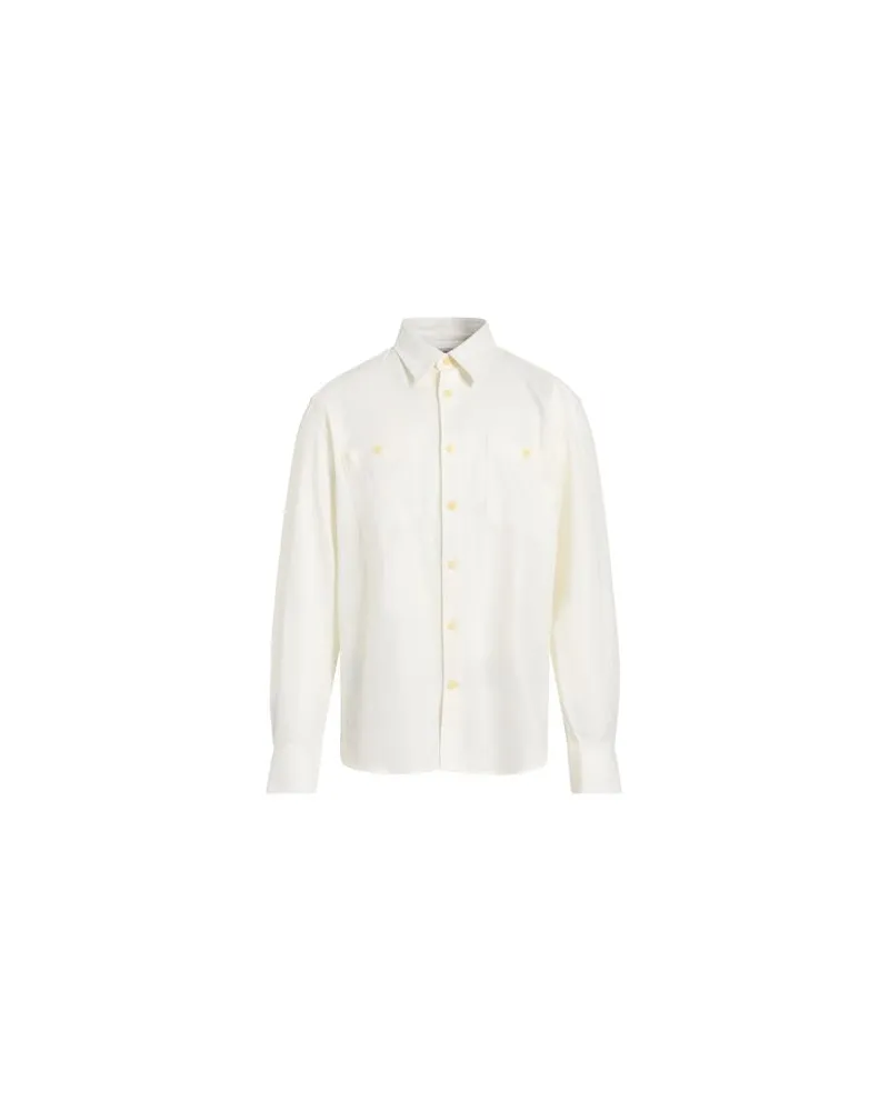 Pierre Cardin TOPS - Hemdenauf YOOX.COM Cremeweiß