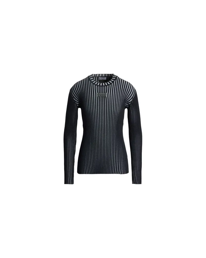 Versace Jeans STRICKWAREN - Pulloverauf YOOX.COM Schwarz