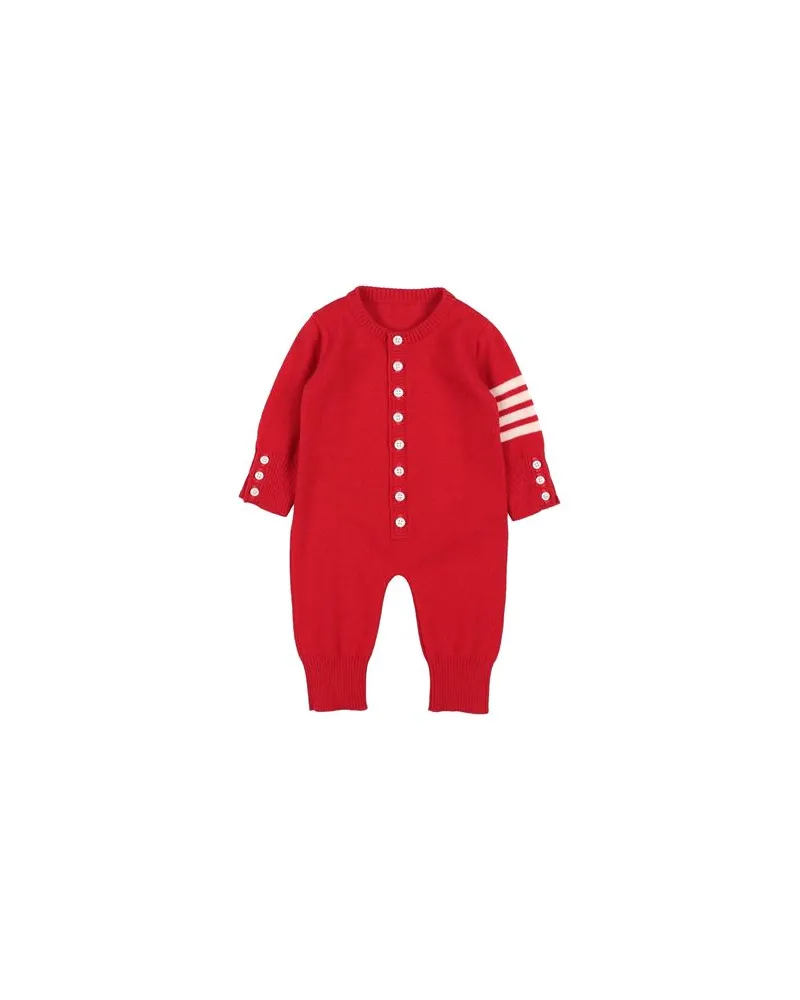 Thom Browne NEUGEBORENE - Babystrampler & -Latzhoseauf YOOX.COM Rot