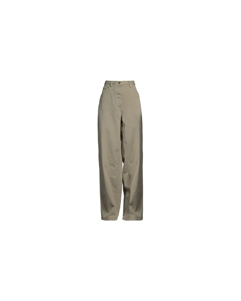 N° 21 HOSEN & RÖCKE - Jeanshosenauf YOOX.COM Militärgrün