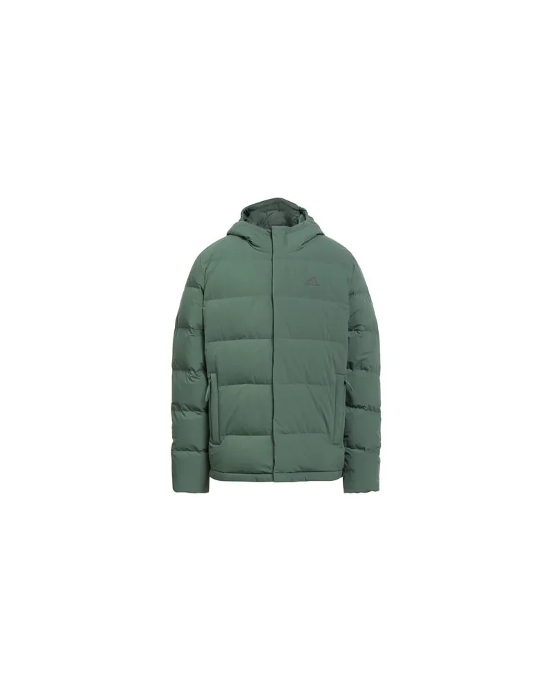 adidas JACKEN & MÄNTEL - Pufferjacken & Daunenjackenauf YOOX.COM Grün