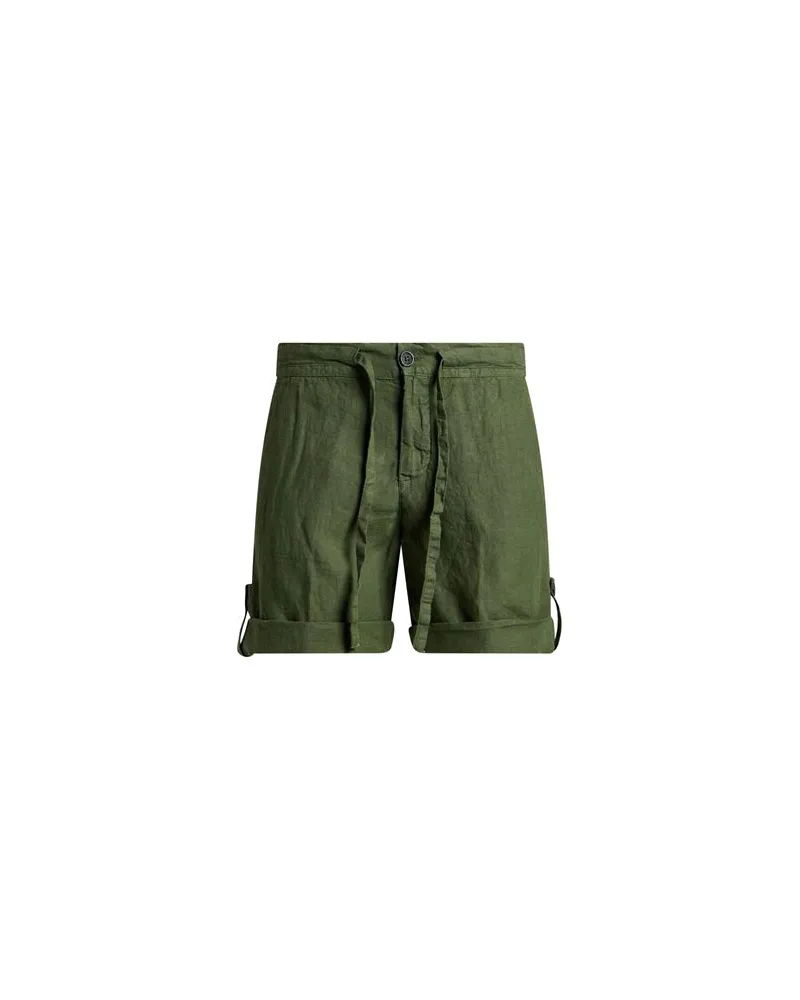 120% Lino HOSEN & RÖCKE - Shorts & Bermudashortsauf YOOX.COM Militärgrün