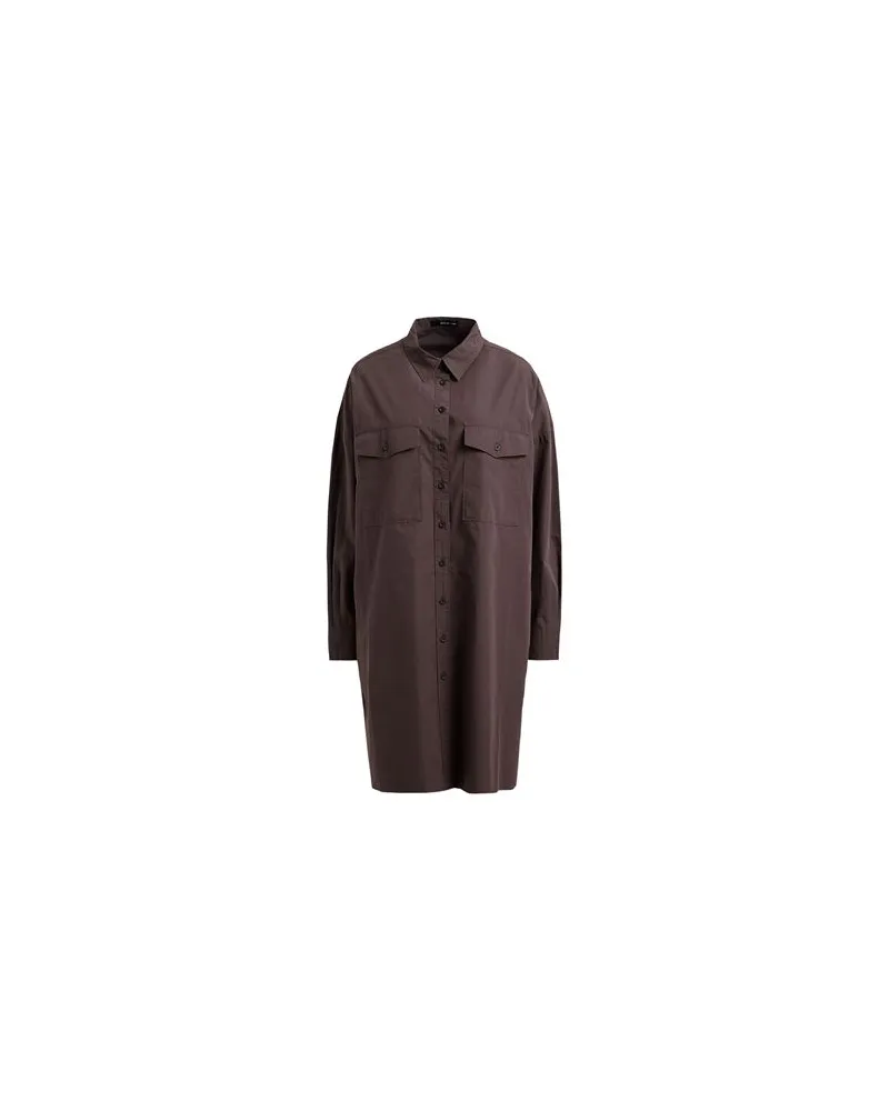 Replay ESSENTIAL - KLEIDER - Mini-Kleiderauf YOOX.COM Dunkelbraun