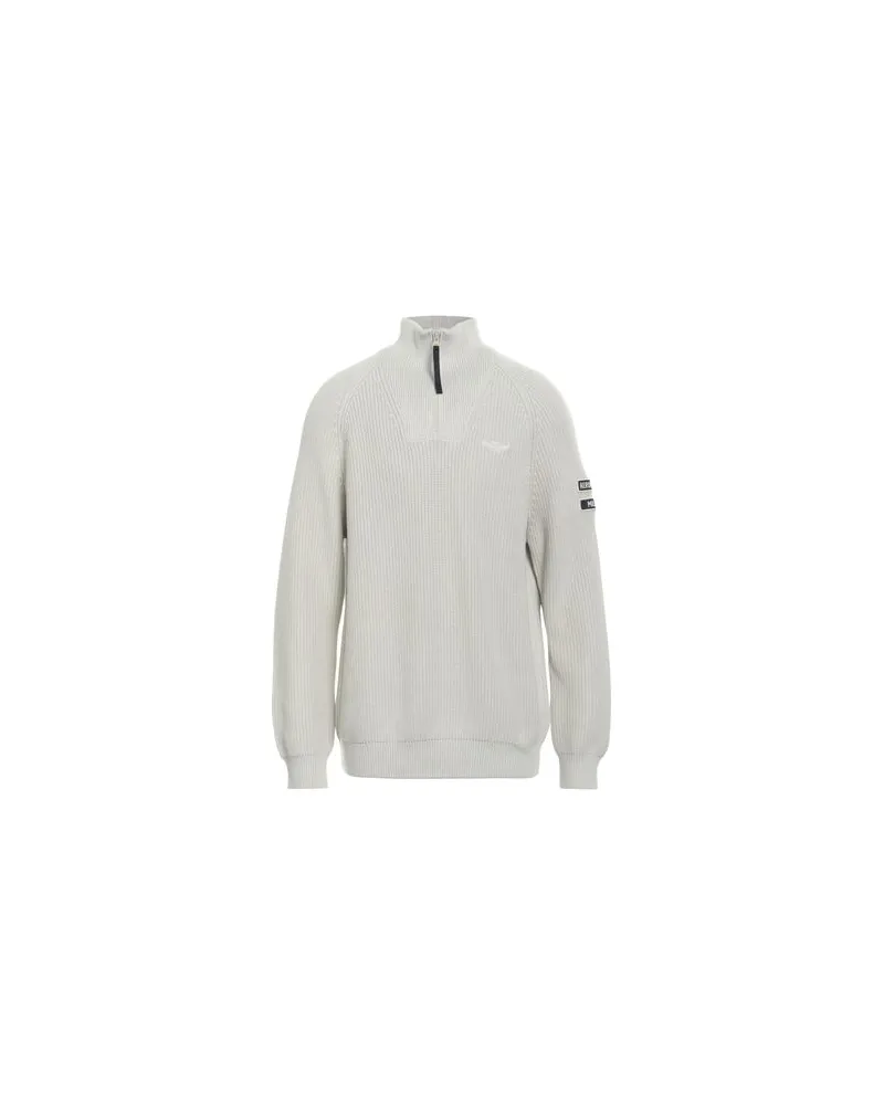Aeronautica Militare STRICKWAREN - Rollkragenpulloverauf YOOX.COM Hellgrau