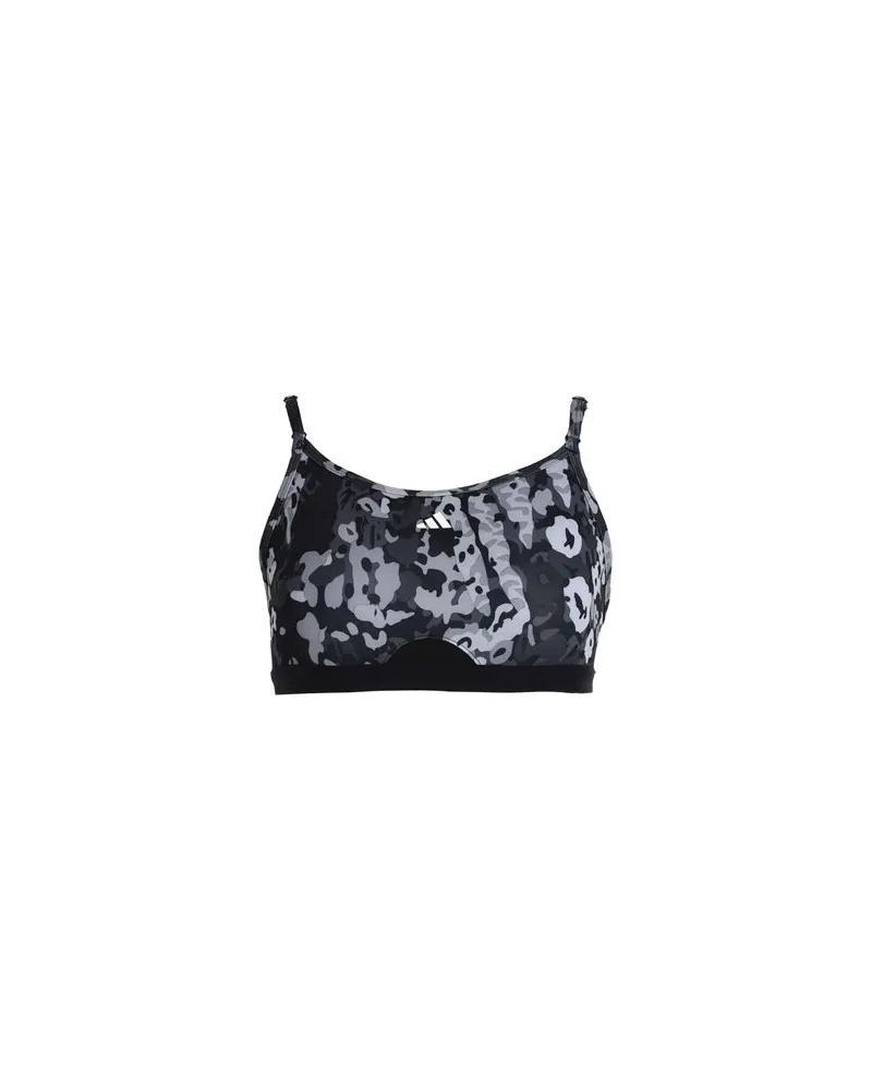 adidas Aeroreact Training Light Support Bra - TOPS - Topsauf YOOX.COM Grau
