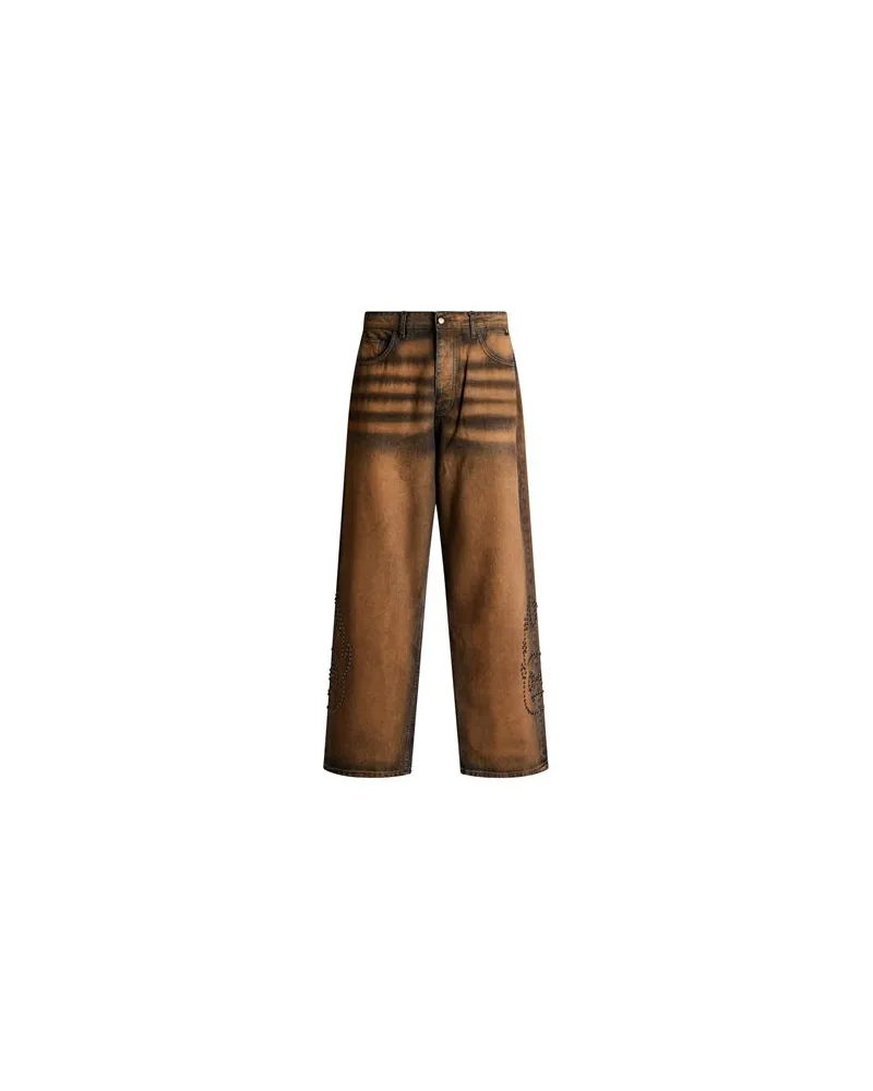 BARROW HOSEN & RÖCKE - Jeanshosenauf YOOX.COM Braun