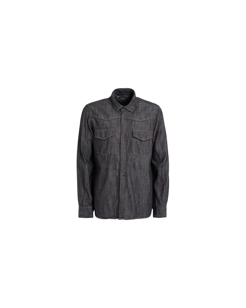 Original Vintage Style TOPS - Jeanshemdenauf YOOX.COM Schwarz