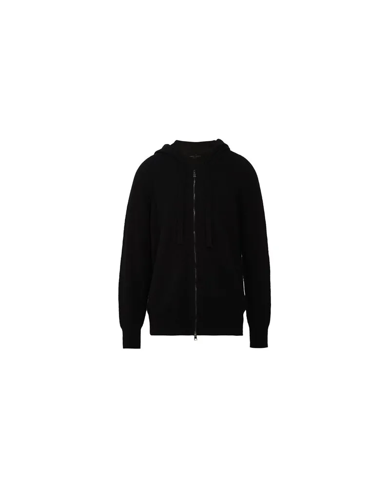 Roberto Collina STRICKWAREN - Strickjackenauf YOOX.COM Schwarz