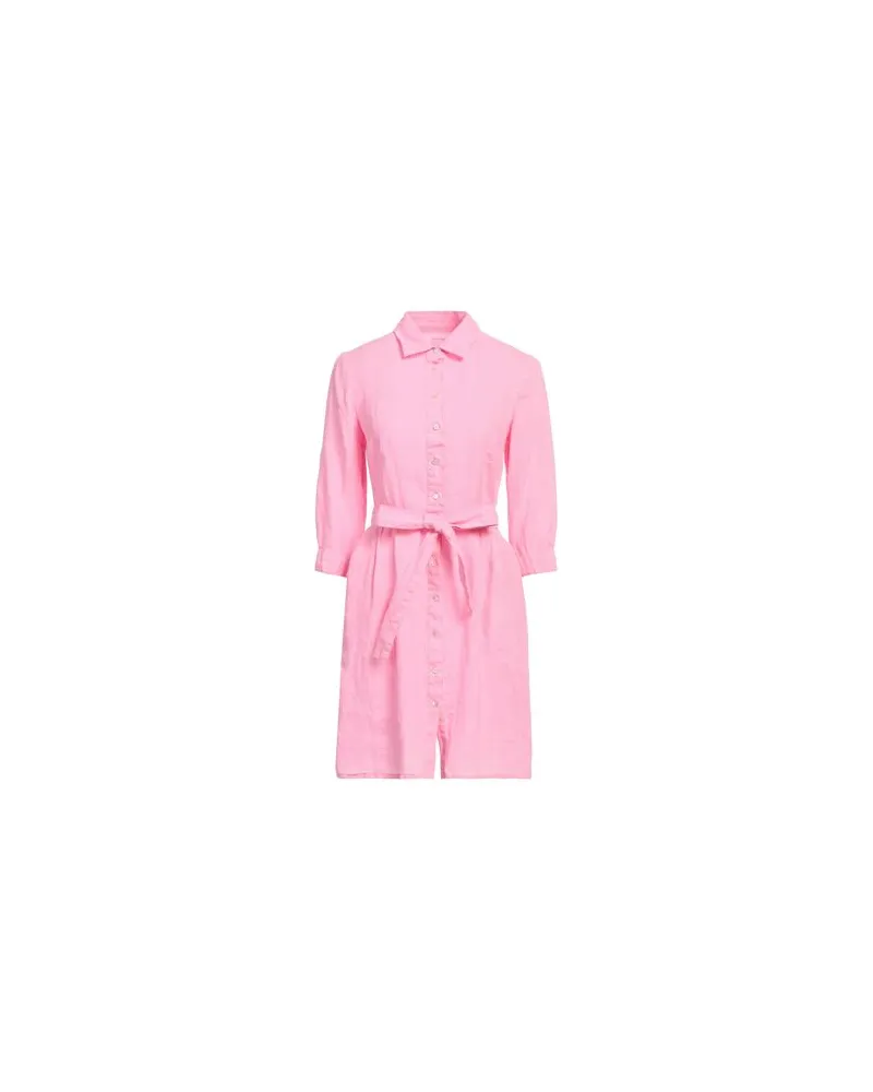 120% Lino KLEIDER - Mini-Kleiderauf YOOX.COM Rosa