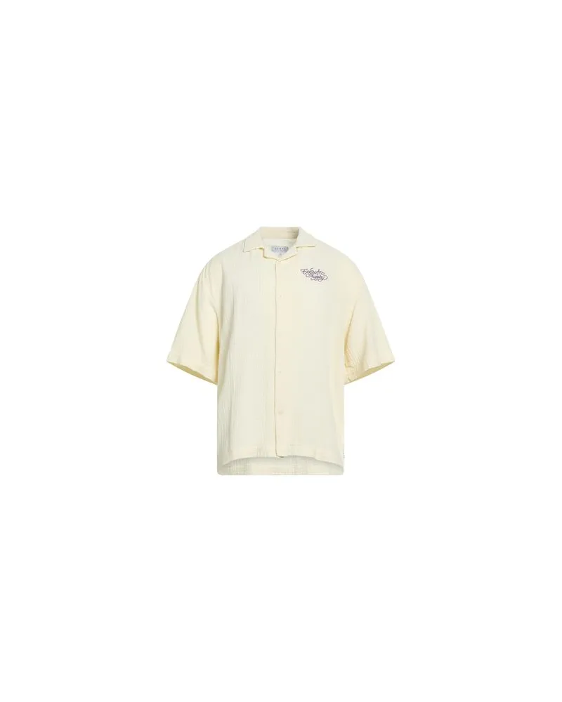 Edwin Jeans TOPS - Hemdenauf YOOX.COM Pastellgelb