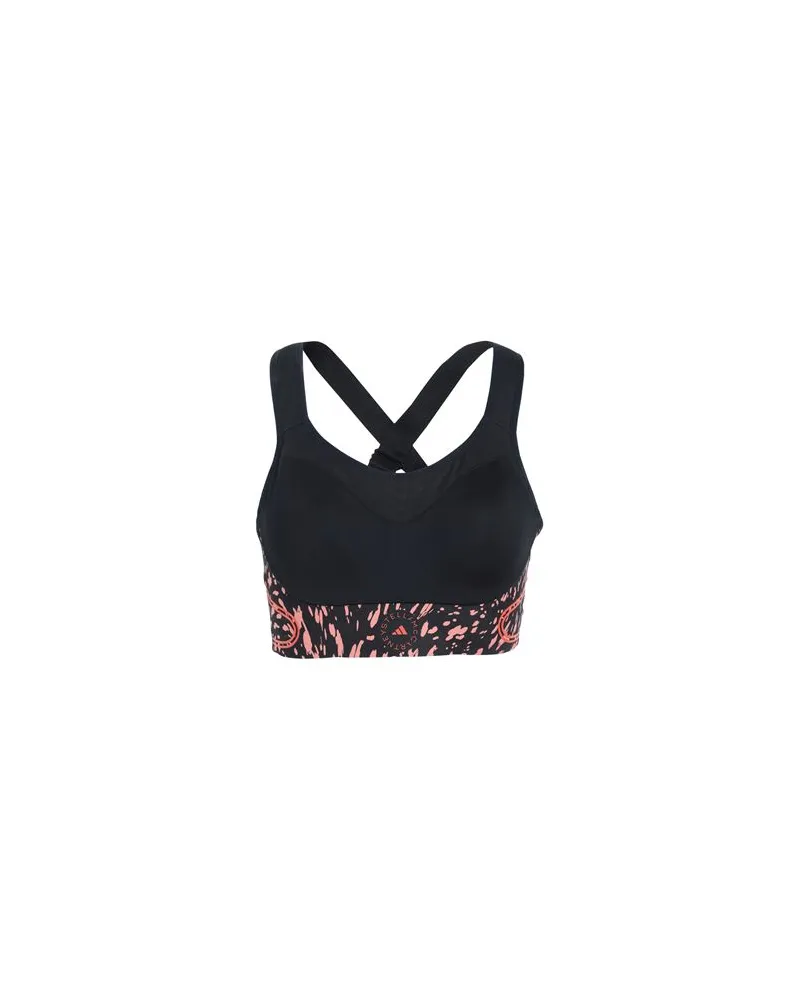 adidas TRUEPACE HIGH SUPPORT BRA PRINTED  - TOPS - Topsauf YOOX.COM Schwarz