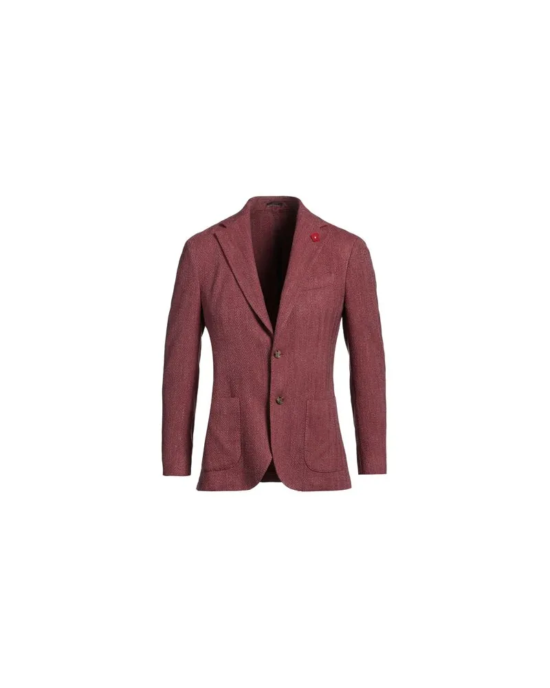 LARDINI ANZÜGE und CO-ORDS - Blazersauf YOOX.COM Ziegelrot