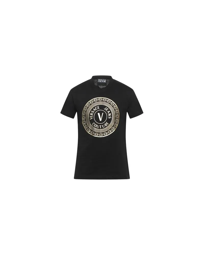 Versace Jeans TOPS - T-shirtsauf YOOX.COM Schwarz