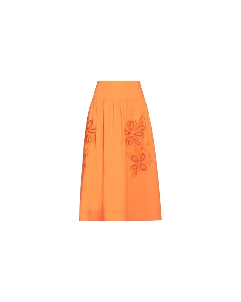 Moschino HOSEN & RÖCKE - Midi-Röckeauf YOOX.COM Orange