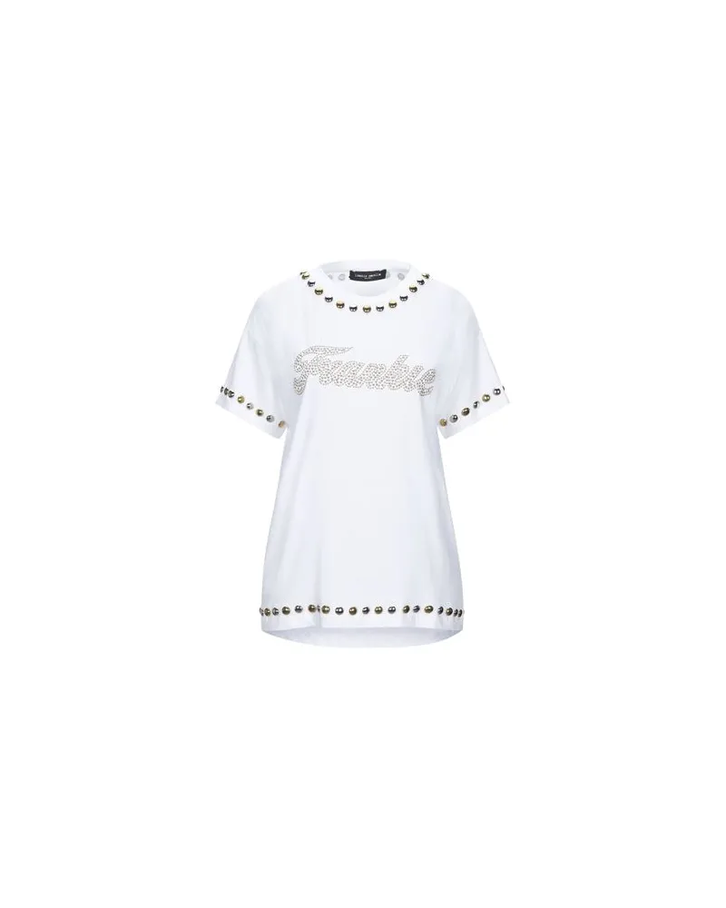 Frankie Morello TOPS - T-shirtsauf YOOX.COM Weiß