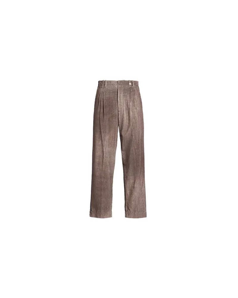 MYTHS HOSEN & RÖCKE - Hosenauf YOOX.COM Dunkelbraun