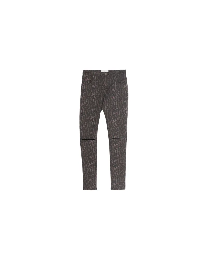 One Teaspoon HOSEN & RÖCKE - Jeanshosenauf YOOX.COM Dunkelbraun