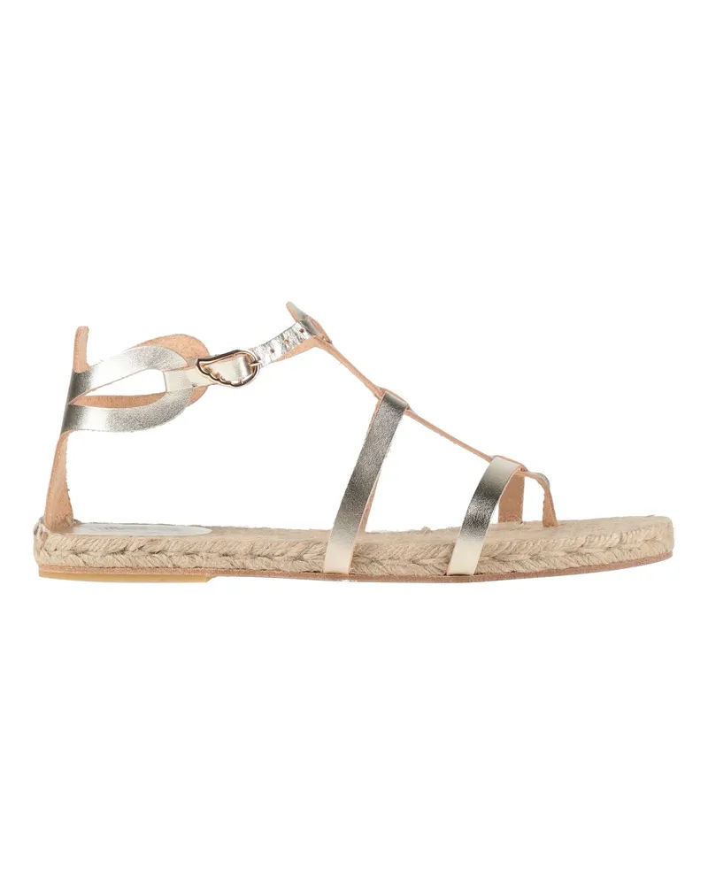 Castañer Espadrilles Platin