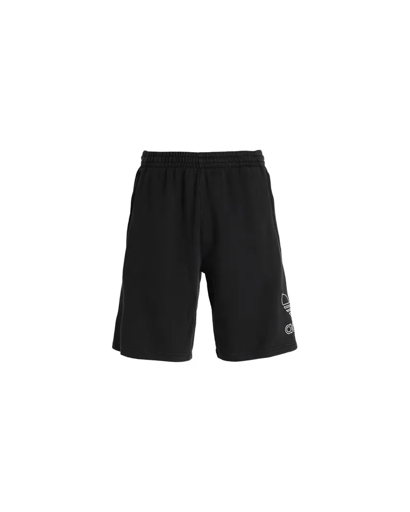 adidas OUTL TREF SHORT  - HOSEN & RÖCKE - Shorts & Bermudashortsauf YOOX.COM Schwarz