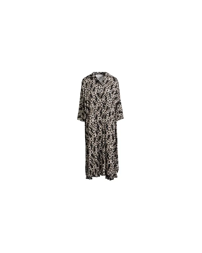 SHIRTAPORTER KLEIDER - Midi-Kleiderauf YOOX.COM Schwarz